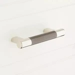 Signature Hardware Jerico 5.125" Cabinet Pull Polished Nickel/gunmetal 948856. Fixed Price $9.99.