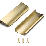 Satanga Edge Finger Tab For Cabinets Kitchen Concealed Drawer Pulls 10 Pack. Fixed Price $8.00.
