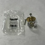 Liberty P30122C-CL-C5 Cabinet Knob Pulls 1.25 Clear Acrylic & Gold New. Fixed Price $7.50.