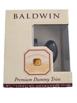 Lot Of 3 Baldwin Egg Door Knob Premium Half Dummy Trim Solid Core Brass Nib. Fixed Price $83.97.