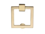 Ashley Norton MT6311-050-MSB 2" Square Ring Cabinet Pull Set Of 4 Satin Brass. Fixed Price $69.99.