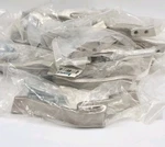 Lot Of 9 New Laurey 38528 Diva 4 Center Cabinet Pull Satin Nickel. Fixed Price $21.49.