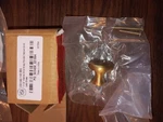 Signature Hardware Nantes Solid Brass Round Cabinet Knob Satin. Fixed Price $11.05.