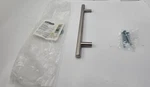 (qty 8) Amerock Stainless Steel Cabinet Pull 128MM Silver BP19541SS. Fixed Price $15.40.