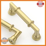 Asidrama 10 Pack 3 INCH(76MM) Brushed Gold Kitchen Cabinet Handles, Pull. Fixed Price $62.51.
