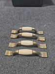 National Lock F1-3854 Drawer Pull For Cabinets, Lot Of 4. Vintage. Used. 5.5". Fixed Price $8.00.