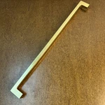 Baldwin 4409 Contemporary 18 Inch Center To Handle Appliance-satin Brass. Fixed Price $149.00.