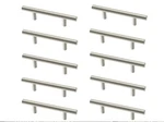 3" Drawer Pulls X10 Stainless Steel Solid Cylindrical Lot Of By Origin 21 New. Fixed Price $24.50.