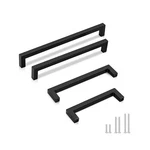 Gobekor Drawer Pulls 7-1/2 INCH(192MM) Hole Center 30 Pack Black Cabinet Hand.... Fixed Price $99.53.