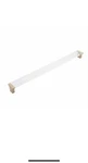 Schaub And Company 318-CL Positano Brass Clear 12-5/8" Center To. Fixed Price $14.99.