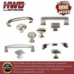 Cabinet Pull Knobs Brushed Nickel Transitional Collection Kitchen Drawer Handles. Fixed Price $5.99.