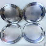 Ikea Serving Tray 15 Stainless Steel Lot Of 4 Crawfish Cookout Platter. Fixed Price $68.00.