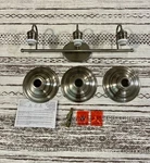 Allen+roth 3 Light Vanity Bar Antique Pewter Finish Metal Shade. Fixed Price $45.00.