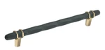 Amerock BP36663BBRBBZ London 8" To Bar Cabinet Pull - Black / Gold Champagne. Fixed Price $29.94.