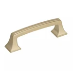 Lot Of 40 Amerock BP53030 Gold Mulholland 3" Handle Cabinet Pulls. Fixed Price $100.00.