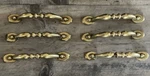 6 Amerock Drawer Pulls Cabinet Handles Burnished Brass Traditions 1303-1 Read. Fixed Price $22.00.