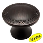 *25 Pack* Cosmas Oil Rubbed Bronze Cabinet Knobs #9462ORB. Fixed Price $32.99.