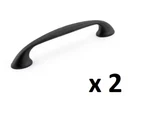 *lot Of 2* Richelieu Montreal 5-1/16 In. Matte Black Curved Cabinet Arch Pull. Fixed Price $11.99.