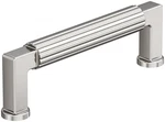 Amerock BP37643 Ballard 3-3/4" Center To Fluted Handle Nickel. Fixed Price $13.99.
