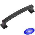 *5 Pack* Cosmas Oil Rubbed Bronze Contemporary Cabinet Pulls #755-4ORB. Fixed Price $14.80.