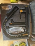 Moen Pull-out Matte Black Gold High Arc Kitchen Faucet Set With Sprayer. Fixed Price $124.00.