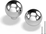 10 Pack Chrome Cabinet Knobs Round Ball Dresser Hardware Polished Nickel Kitchen. Fixed Price $36.67.