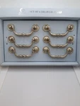 6 Pack Ornate Silver Tone Metal Drawer Knobs Cabinet Pull Handles Casa Decor 4". Fixed Price $16.68.