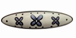 Lot (10) Blue Flower Satin Nickel White Ceramic Drawer Pulls Betsy Betsey Fields. Fixed Price $24.49.