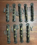 9 Sets Vintage Amerock Carriage House 176A-1 Cabinet Drawer Pull Handles 3" Ctc. Fixed Price $35.00.