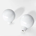 Banqin 20 Pack Cabinet Knobs, Plastic Round Drawer White Single Hole Kits. Fixed Price $18.89.