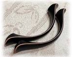 2 New Brainerd P18007 V-vbc-c Dual Mount Vuelo Cabinet Handle Pull Bronze Copper. Fixed Price $8.00.