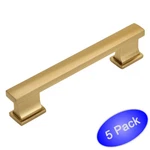 *5 Pack* Cosmas Gold Champagne Contemporary Cabinet Pulls #702-4GC. Fixed Price $31.16.