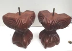 BC08 Furniture Feet Chair Ottoman Cabinet Sofa Ball Claw Cherry Fin 7" 2 Legs. Fixed Price $25.16.