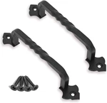 2 Pack Barn Door Pull Handle Hardware For Wooden Garden Gate Shed Cabinet (. Fixed Price $22.43.
