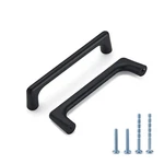 Limur 10 Pack 3.75 Inch (96 Mm) Hole Center Matte Black Cabinet Pulls - Kitch.... Fixed Price $49.25.
