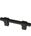 Brainerd Adjustable P44370W-FB 1 3/8" 4" Wrapped Pull Flat Black Pack. Fixed Price $24.98.