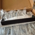 10 Cauldham Cabinet Pulls Hardware 6 3/4" Solid Stainless Matte Black. Fixed Price $8.96.
