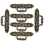 Msolid 6 Pcs Vintage Antique Brass Bail Pull - Drop Large,. Fixed Price $21.01.