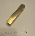 Each Liberty Geometric PULL.P38519C-117-CP.POLISHEDBRASS.3-3/4 CTC.4-1/4 Long. Fixed Price $20.00.