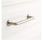 12 New Signature Hardware Pure Brass Cabinet Pull -satin Nickel (silver). Fixed Price $9.75.