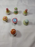 7 Siro Design Cabinet Ceramic Knobs. Fixed Price $16.50.