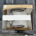 Hickory Hardware Hall & Closet Knob Solid Forged Brass. Fixed Price $19.99.