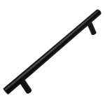 Gliderite 6-1/4 In. Matte Black Solid Handle Drawer Bar Pulls (10-PACK). Fixed Price $25.95.