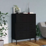 Drawer Cabinet Black 31.5"X13.8"X40" Steel. Fixed Price $496.38.