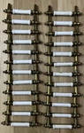 24 Belwith P458-W Lancaster Polished Brass White Ceramic 3" Bar Pull Handle. Fixed Price $19.99.