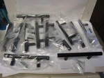 12 Brainerd BAR076W-FB-SP Flat Black 3"C-C Round Steel Cabinet Pull Repacks. Fixed Price $39.99.