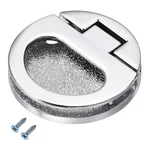 Uxcell Flush Ring Handle 43.5X7MM, Plane Drawer Door Pull, Silver. Fixed Price $11.52.