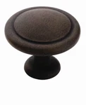 (5 Pack) 1-1/4 Inch Regency Knob Antique Rust. Fixed Price $17.42.
