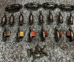 Vintage Coca-cola Brass Drawer Cabinet Pull Knobs Set Of 18 Belwith Discontinued. Fixed Price $197.73.