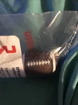Football Designer Cabinet Pull. (1) 8/32 With Screw. Richelieu BP934800. Fixed Price $7.60.